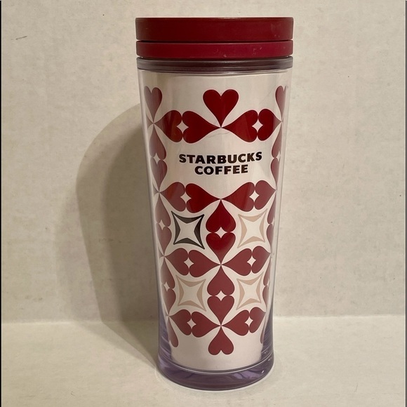 Starbucks 2009 Valentine’s Day Hearts Travel Cup - Picture 1 of 12